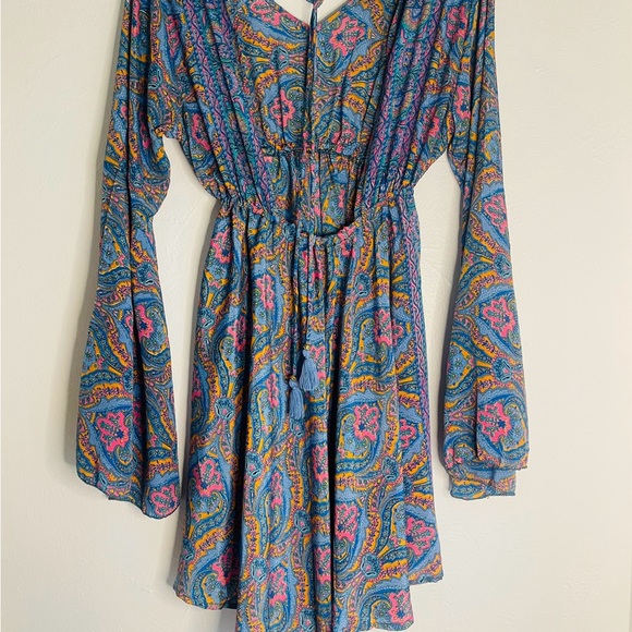 Cute Hippy Dress from The Apothecary  Boutique, Size Medium, Multicolored, New - Picture 9 of 12